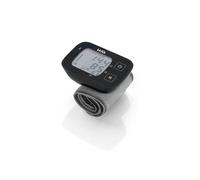 LAICA Misuratore Pressione da Polso Automatico - 120 Memorie (30x4 Utenti), Rilevazione Sistolica, Diastolica e Aritmie, Classificazione OMS, Custodia e Batterie Incluse - Nero