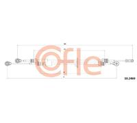 Tensione cavo cambio 10.2469 COFLE per FORD TRANSIT Autobus TRANSIT Furgone
