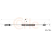 Tensione cavo cambio 2CB.VK011 COFLE per VW SEAT AUDI