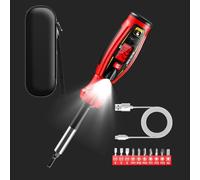 Tensione di prova - Non contatto Neutral Wire Testing,Screwdriver Electric Tester | For Electricians Mechanics Handymen Home Office Garage Workshop Outlets Light Fixtures HVAC System