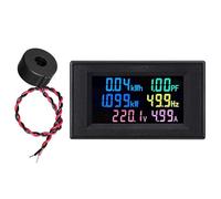 Tensioni Strumenti Visualizzazione Del Colore Tester Energia Potenza Monofase Per I Sistemi Elettrici Monitoraggio Analisi Consumo Energia In Reale