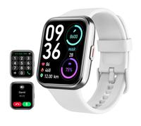 Tensky Orologio Smartwatch Uomo Donna 1,85" Smart Watch con Rispondi/Fai Chiamate, Alexa Integrata 110+ Sport Contapassi Monitoraggio Sonno SpO2 Frequenza Cardiaca Impermeabile 3ATM per Android iOS