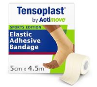 Tensoplast by Actimove Sports Edition EAB Nastro per compressione stabile, con supporto medio per articolazioni, 5 cm x 4,5 m, crema, 1 rotolo