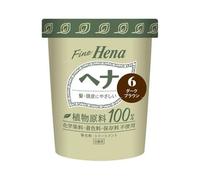 TENSTAR - Fine Hena Color Hair Dye 6 Dark Brown 40g x 2