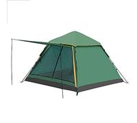 Tent,Camping Family Waterproof Pop Up Tent,Hiking Outdoor 4-Season 3-4 People Green 89x61inch