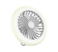 Tent Ceiling Fans Small Portable Lightweight, Night Cooling Lighting