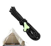 Tent Guy Lines, 0,08 pollici, corda della guida in campeggio per rifugio a baldacchino, cavo di utilità ad alta resistenza con design robusto, uso all'aperto per navigare a kite surf garnello a vela C