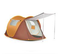 Tent Outdoor Automatic Two-Bedroom One-Bedroom Double Wild Speed Camping Thick Rainproof Camping Tent And Quick Setting Tents Family Tents Mountain Backpack Tents Beach Tents