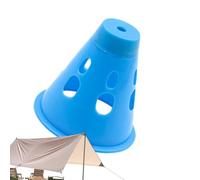 Tent Peg Warning Caps - ABS Waterproof 7 Color LED | Ground Stake Tent