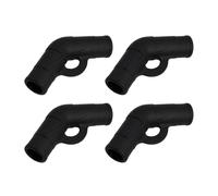 Tent Pole Connectors 4 Pcs - 130 Degree Elbow Fitting Tight Fit