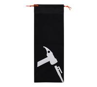 Tent Stake Bag, Durable Organizer Pouch, Oxford Cloth Drawstring Storage Ground Nails, Multi-Compartment Carrier for Beach Snow Sand Canopy Tarp Hammock Tie-Down Camping Gear