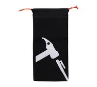 Tent Stake Bag, Organizer Storage Pouch, Oxford Cloth Drawstring, 34x17cm Ground Nail Compartment, for Beach Snow Sand Canopy Tarp Hammock Tie Downs, Camping Accessory for Outdoor Travel Daily Use