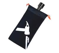 Tent Stake Bag, Tent Stake Organizer Pouch, Oxford Cloth Drawstring Sack with Storage Compartments for Ground Nails, 13.39x6.69 Inches, Beach, Snow, Sand, Canopy, Tarp, Hammock