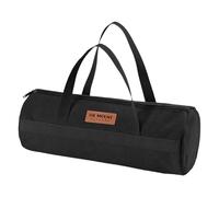 Tent Stakes Bag - Double Layer Tent Pole Bag | Heavy Duty Canvas Tool Storage Pouch | Waterproof Camping Peg Bags, Zipper Closure, Portable Organizer For Hiking, Backpacking, And Outdoor Gear