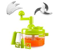Tenta Kitchen, affettaverdure, in 3 pezzi 800ml,Green