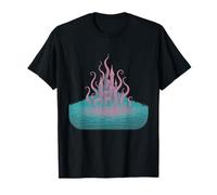 Tentacle Castle Rising Sea Witch House Maglietta