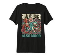 Tentacle Creature Shifter Ombra Anche Umore Maglietta Premium