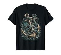 Tentacoli del Mostro dell'Oceano dell'ancora Kraken Maglietta