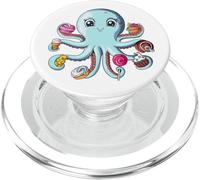 Tentacoli Di Zucchero Dolci Torte Polpo Goloso Di Zucchero PopSockets PopGrip per MagSafe