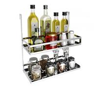 TentHome Scolapiatti Acciaio Inox (Per bottiglia di spezie)