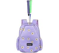 TentHome Zaino Tennis Bambino Con Compartimento Separato per le Scarpe, Borsa per padel e Badminton Bambina Multifunzione, Custodia Racchetta Padel, Porta Racchetta Tennis Impermeabile (Viola)