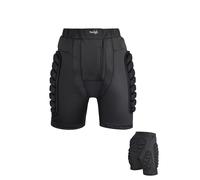 Tentock Adulti Pantaloncini da Pattinaggio - Pantaloncini Imbottiti 3D per Sci e Skateboarding, Newbie/Veterano (M)