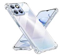 Tentoki 1 pezzo Cover per Honor 70 Lite 5G / Honor X8 5G / Honor X6 5G, [Cuscino d'Aria Integrato] TPU Custodia Protettiva Antiurto Ultrasottile,previene l'ingiallimento,pellicola,Trasparente
