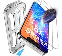 Tentoki 2 Pezzi Pellicola per iPhone 13/13 Pro / 14 / 16e(6.1'), Durezza 9H+ Protezione Schermo di Grado Militare, [Con Kit di Installazione Rapida] [Senza Bolle] [Trasparenza HD]