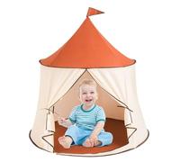 Tents for Kids, Camping Castle Playhouse, 53.15x43.31 inches Fun Indoor Outdoor Tent for Birthday Gift Play Center for Boys and Girls, Foldable Tent for