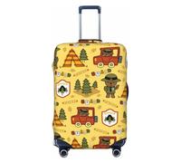 TentTrees - Copribagagli da viaggio per auto, motivo: Forest Guard, 45,7-81,7 cm, Nero, Small