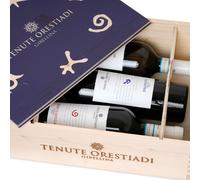 Tenue Orestiadi Scatola Legno 3 Bottiglie 3 x 75 cl. Nero D'Avola, Frappato e Ca