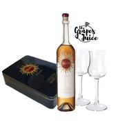 TENUTA LUCE E JACOPO POLI GRAPPA INVECCHIATA + 2 BICCHIERI TOSCANA