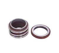 Tenuta meccanica della pompa dell’acqua, Copertura for piscina di ricambio for guarnizione dell'albero, molla singola for guarnizione meccanica serie MB1 MG1/109 for pompa dell'acqua(Brown,43mm)