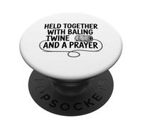 Tenuto Insieme Con Lo Spago Per Balle E Una Squadra Di PopSockets PopGrip Adesivo