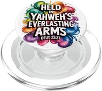 Tenuto tra le braccia eterne di Yahweh PopSockets PopGrip per MagSafe