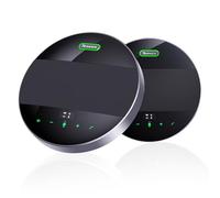 Tenveo M5B-EX Speakerphone Bluetooth con Microfoni Espansione, Sistema per Conferenze Daisy-Chain, Pickup Voce 360° fino a 30 Persone, Altoparlante USB/Wireless per PC/Teams/Zoom