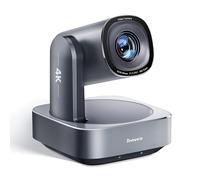 Tenveo Telecamera PTZ 4K con Tracciamento Automatico AI, Zoom Ottico 20X + Digitale 8X, USB 3.0/HDMI/LAN (PoE), IP Live Streaming Camera per Chiesa Trasmissioni Eventi Videoconferenze YouTube OBS