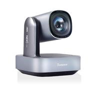 Tenveo Telecamera PTZ NDI 4K, Tracciamento AI Umano/Volto, Controllo Gestuale, Zoom Ottico 12X + Digitale 8X, USB3.0 HDMI LAN PoE per Streaming Live Chiesa Videoconferenze Eventi OBS vMix