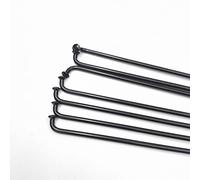 TENVORA Raggi Bici,Raggi per Biciclette 40 PCS 13G Raggi Diametro 2.26mm Bicicletta elettrica Ruote motorino a Motore Uguali Diametro E-Bike Spokes J-Bend MTB Bike Bicycle Raggi(Length 153mm)