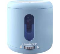Tenwin 8035-3 Affilatore elettrico a batteria/Ub (blu) con contenitore di stoccaggio