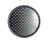 TENYELE 9/10/11/12 Pollice Cottura Pizza Pan con Foro Acciaio Al Carbonio Antiaderente Cucina Cottura Strumenti di Cottura per la Decorazione