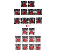 TENYELE Interruttore lineare Interruttori rossi per tastiera meccanica Albero lubrificante personalizzato Estrattore meccanico Pulitore Pad Pulitore poggiapolsi Stand e panca Cleaner Aria per vassoio