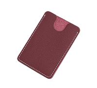 TENYELE Portafoglio da uomo compatto in pelle PU portafogli corti autobus porta carte multifunzione porta carte per affari e viaggi, Porpora, 6.5x0.25x9.2cm