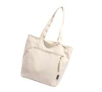 TENYELE Toted Bag Borsa a tracolla alla moda Borsa a tracolla in tela Hoboes Borse semplici Borsa a tracolla da donna Borsa casual per lavoro Incontri Regali universitari Borsa alla moda, bianco, One
