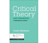 Teodor Mladenov Critical Theory and Disability (Tascabile)