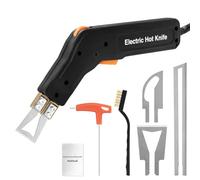 Teodute Taglia Polistirolo, Taglierina Polistirolo con 3 Lame Nichrom, 0-600℃ 300W Taglia polistirolo a Filo Caldo, per Tessuti per Pannelli EPS/EPP/KT/EVA/PU/Gomma/Tessuto/Spugn