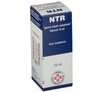 Teofarma NTR - Gocce nasali per decongestionare il naso chiuso da raffreddore, 15 ml