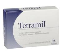 Teofarma - Tetramil 0,3% + 0,05% - Collirio Per Stati Allergici Ed Infiammatori Della Congiuntiva 10 Flaconcini Monodose