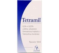 Teofarma - Tetramil 0,3% + 0,05% - Collirio Per Stati Allergici Ed Infiammatori Della Congiuntiva 10 ml