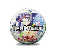 Teokaido - Pallone da Pallavolo Taglia 5, Peso Ufficiale 260-280g, Resistente all'Acqua, Design Esclusivo, Ideale per Interni ed Esterni, Anime1